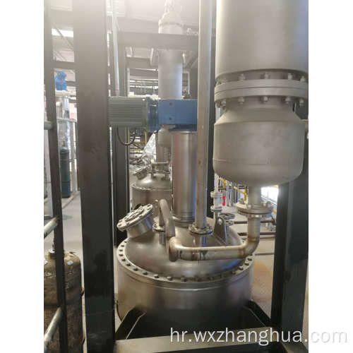 CE vakuum reaktor za kemijske procese od nehrđajućeg čelika